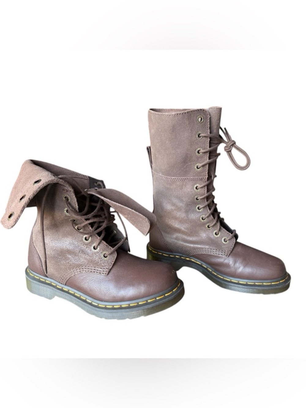 Dr Marten Tall Slouch Boots, Women’s size 8 DM Dr. Doc - Picture 2 of 12
